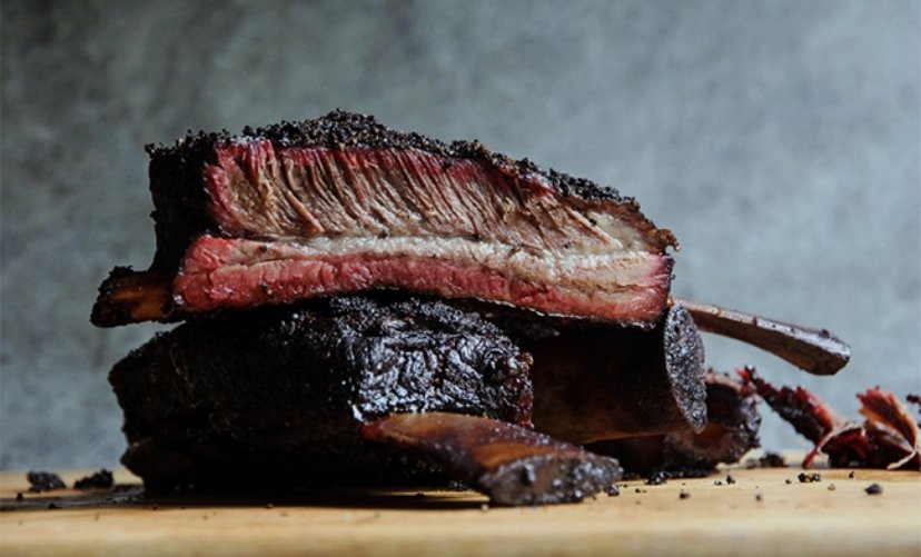 Ternera a la brasa con salsa BBQ